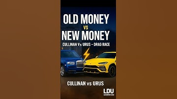 OUD GELD DOODT NIEUW GELD💰? Cullinan vs Urus Drag Race!