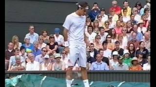 Federer - Ancic  Qdf  WIM2006  Best Roger's points