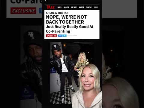 Khloe Kardashian & Tristan Show "Really Good" Co-Parenting | What's Trending In Seconds | #Shorts