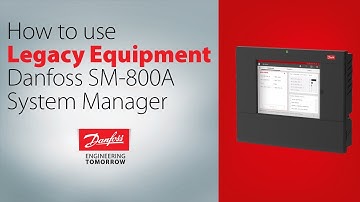 How to use legacy equipment w/ AK-SM800A | Technical support for supermarket controls