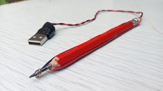 How To Make Soldering Iron With Pencil At Home