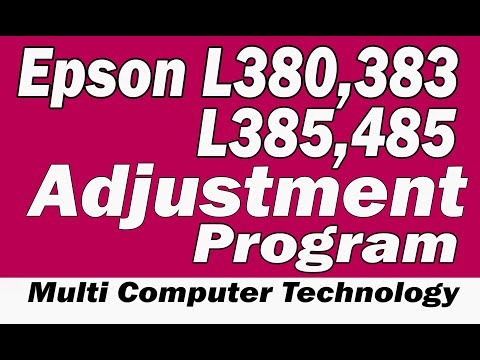 Epson Adjustment Program Resetter L380 L383 L385 L485 cracked call 9630716386