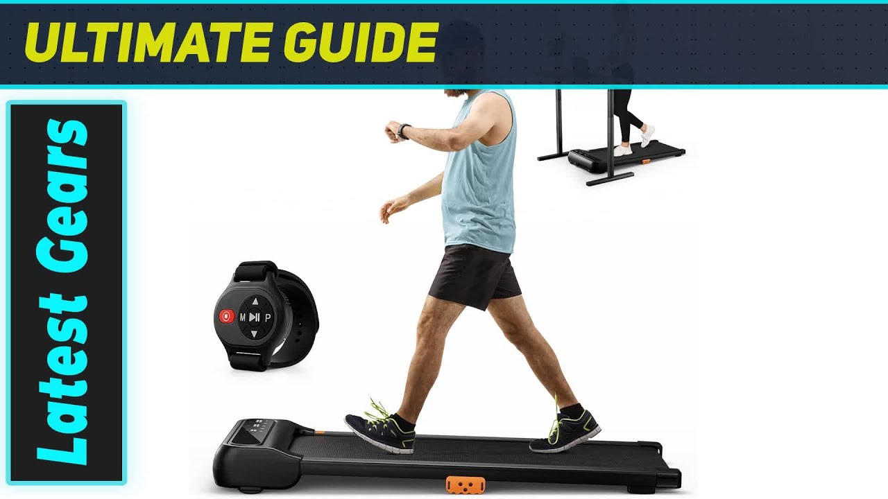 Беговая дорожка GYMAX Walking Pad: идеальная бесшумная беговая дорожка под столом для небольших п...