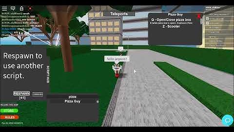 Pizza Guy Visits Script City Part 1