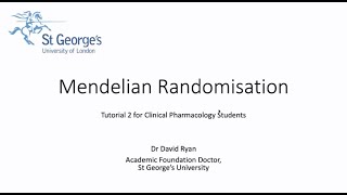 Mendelian Randomisation Tutorial 2