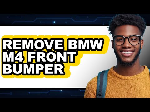 How To Remove BMW M4 Front Bumper (Full Guide)