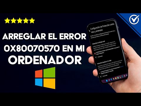 ¿Cómo arreglar el ERROR 0x80070570 en mi ordenador y disco duro?