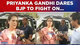 Priyanka Gandhi Exclusive On 2024 Polls, Dares BJP To Contest On Unemployment & Inflation Issue