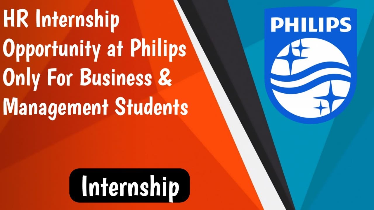 philips thesis internship