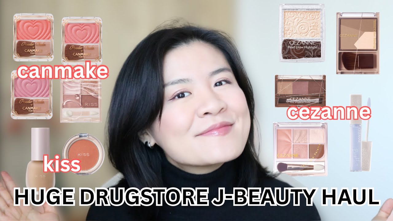 Affordable with great formulations...J-Beauty Drugstore Makeup Haul