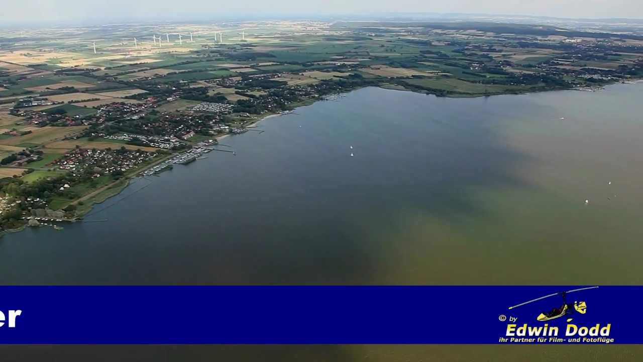 Kameraflug über dem Dümmer `Dümmersee`