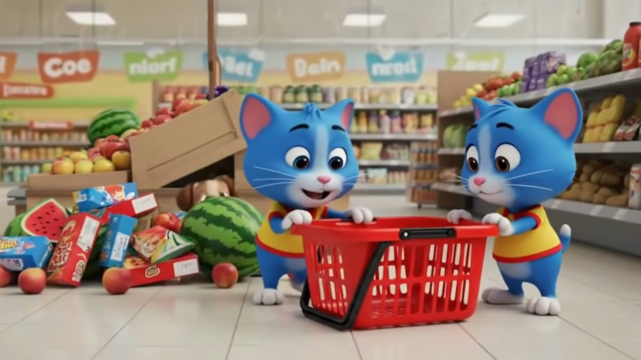 This Funny Cat Destroyed the Shopping Mall 😂🛍️ | Funniest Kids Cartoon Ever!