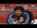 Maradona denies he is gay at FIFA World Cup 2010 press conference