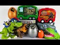 Jurassic World Rebirth Colorful Dinosaur Toys Unboxing ASMR T-rex Utahraptor Spinosaurus Baryonyx