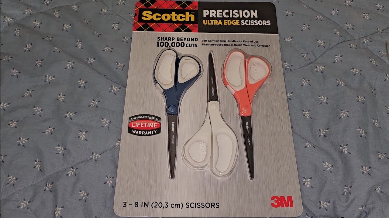 3M 8 in. Precision Ultra Edge Scissor