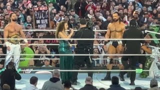 Seth Rollins vs Drew McIntyre WWE Heavyweight Championship - WWE Wrestlemania 40