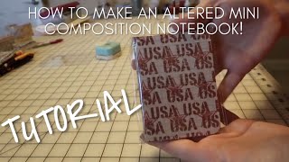 Famous How To Make An Altered Mini Composition Notebooks Tutorial! Craft Fair 2019 Etsy Seller Profile