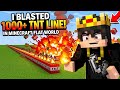 I BLAST 1,000+ TNT LANE IN MINECRAFT #ANIKETGAMING680
