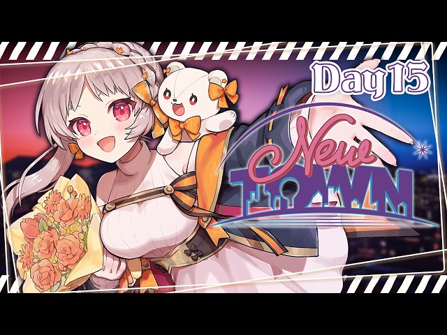 【#NEWTOWN】🌸「最後の日。」花束ゆいは Day15【雑談 グラセフ グランドセフトオート VTuber GTA vaultroom】