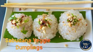 Sabudana Veggie Dumplings | Gluten free snacks | Sago recipes | Dumplings recipe