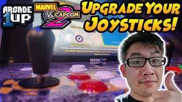 Easy Sanwa Joystick Installation Tutorial - Arcade1Up Marvel vs Capcom 2 | MvC2