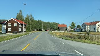 A Relaxing Scenic Drive from Gaustavegen to Heddal in Norway