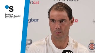 71º Trofeo Godó | RDP Rafa Nadal: "Voy a estar en pista, me lo tomo como mi último Godó"