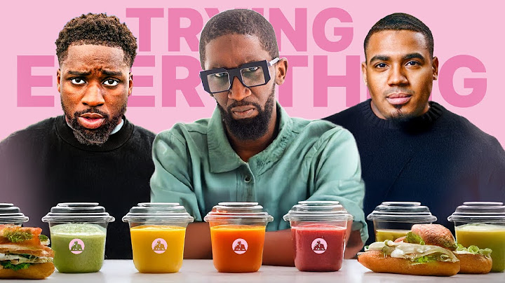 TRYING EVERYTHING ON THE JOE & THE JUICE MENU