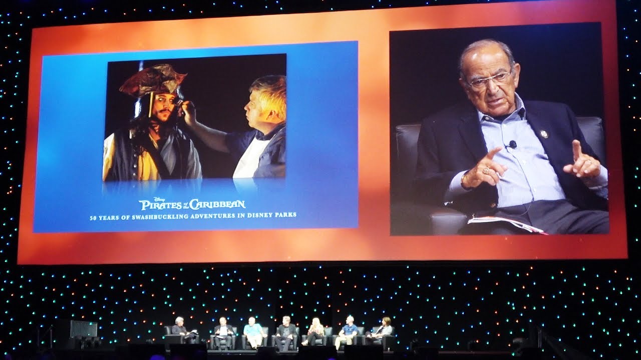 pirates of the caribbean 2 Marty Sklar Talks Pirates of the Caribbean Ride Update at D23 Expo, Pirates 50 Years Panel