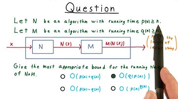 Running Time of Composition Solution - GT - Computability, Complexity, Theory: Complexity