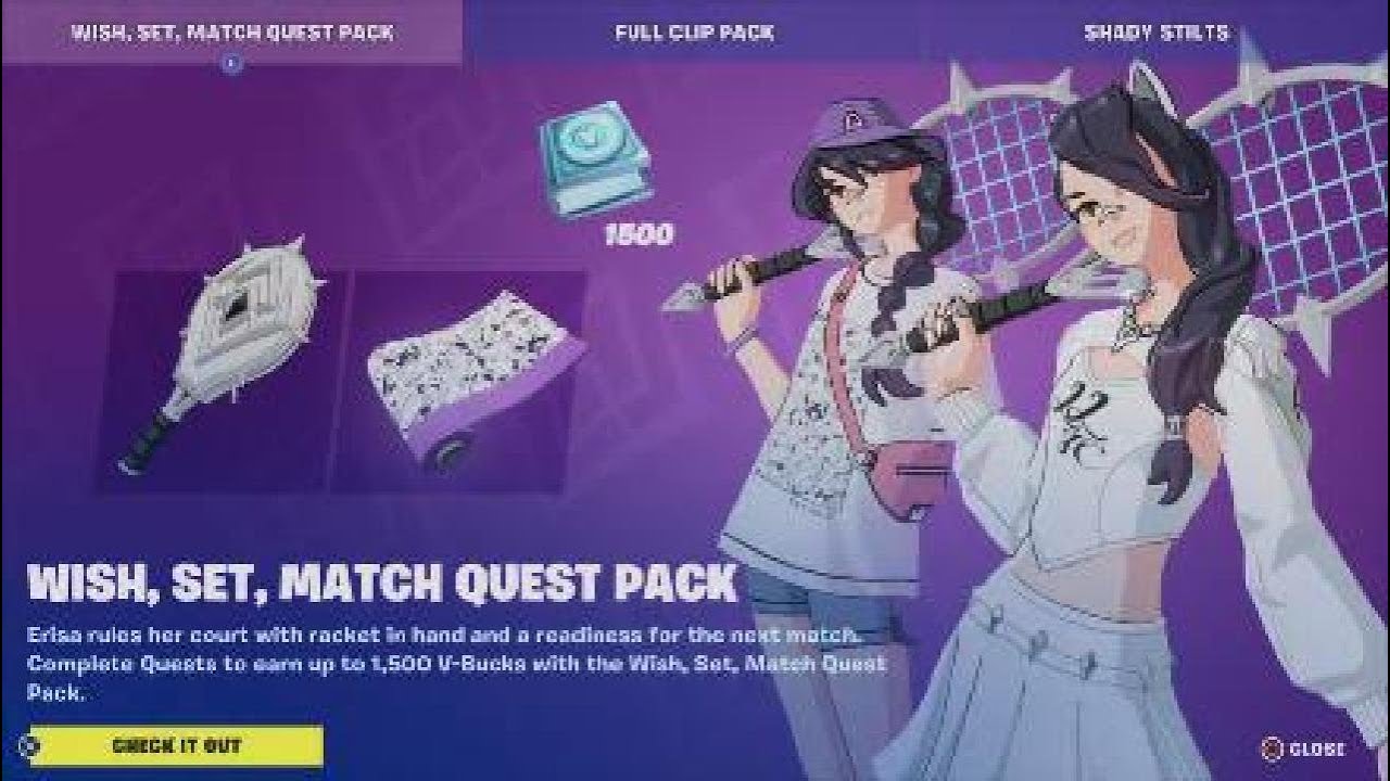 Fortnite Item Shop June 28, 2023 NEW Wish, Set, Match Quest Pack