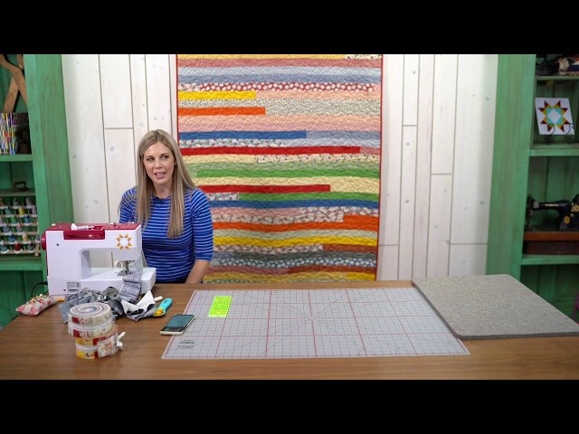 REPLAY: Sew a Jelly Roll Race Quilt with Misty