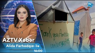 Alidə Fərhadqızı ilə AZTV XƏBƏR (16:00) | 28.04.2024