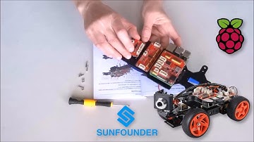 Assemble SunFounder "PiCar V" - Raspberry Pi Smart Robot Car Step 5:  Install The Driver Boards