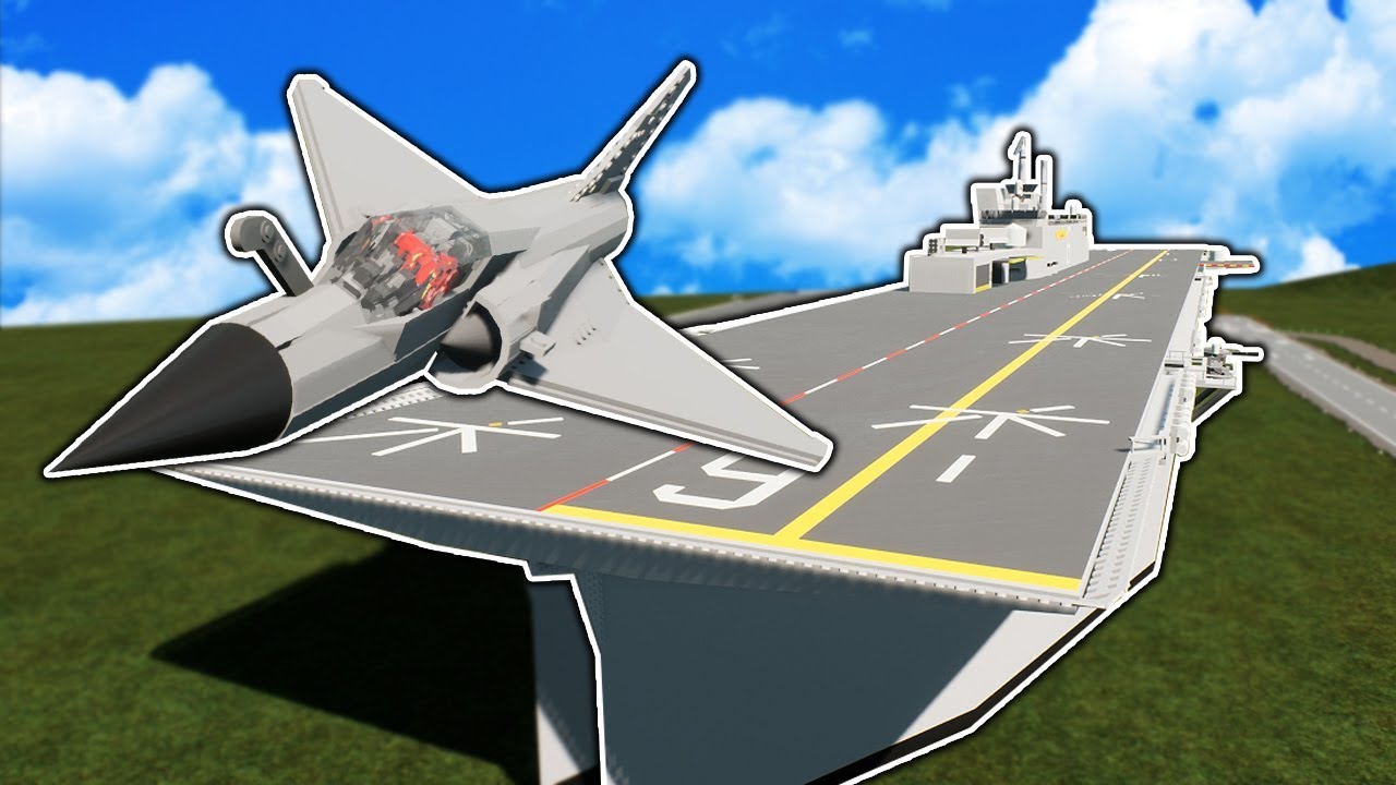 gmod rp rules Fighter Jet Crashes into a Massive Lego Carrier! - Brick Rigs Gameplay