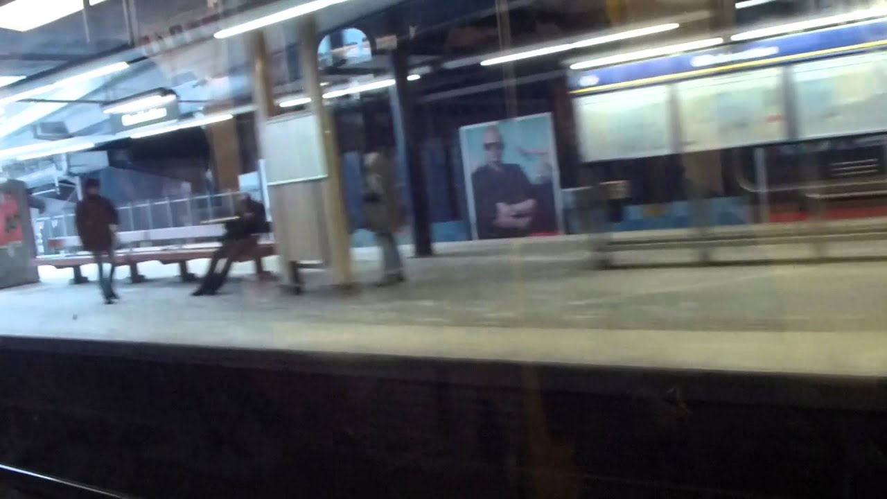 Stockholm Metro C6 Train Ride: Gamla Stan-Zinkensdamm & Stuck in the tunnel part 2