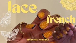 Lace Nail Art Tutorial | Beginner Friendly
