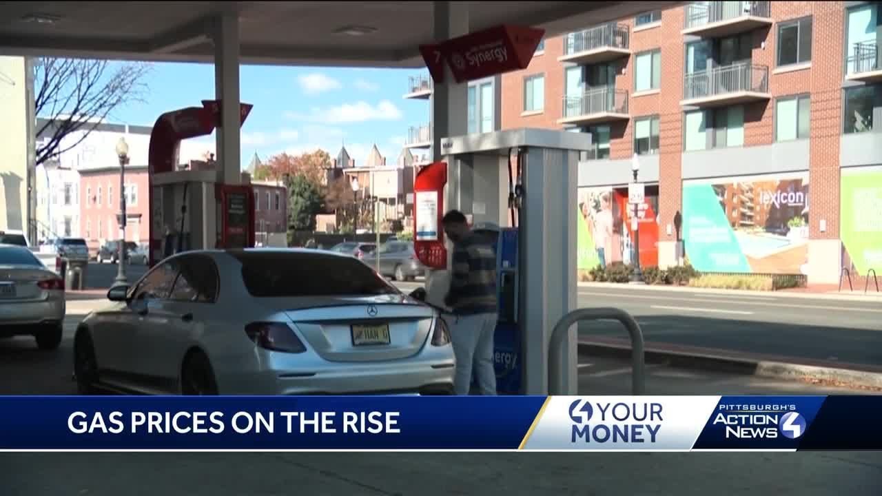 Gas prices on the rise - YouTube