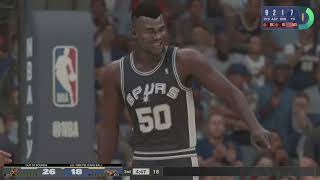 NBA 2K24 Starting 5 SF build moments season 7 Here we lost Dog destraction need 2 B better