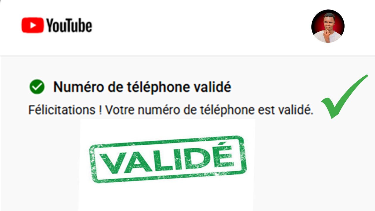 LA NOUVELLE MÉTHODE POUR VALIDER LE NUMÉRO DE TÉLÉPHONE D’UNE CHAÎNE YOUTUBE EN AFRIQUE