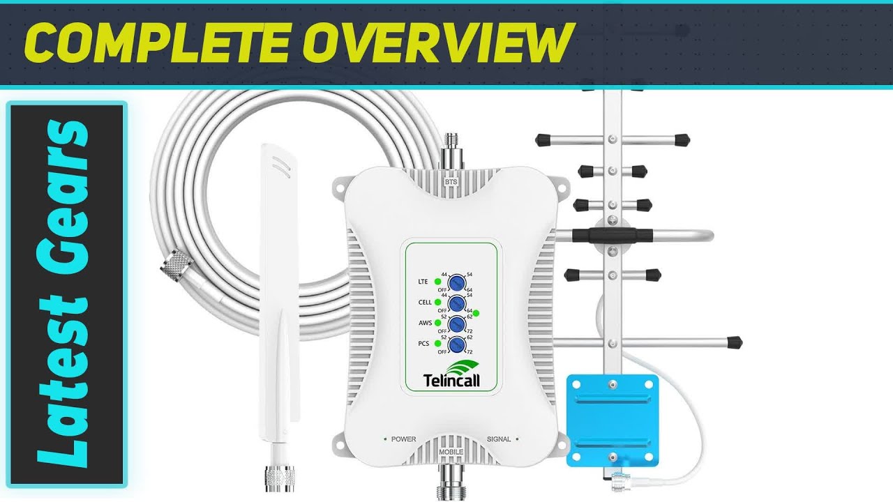 Telincall Cell Phone Signal Booster Review - Boost Your Signal at Home