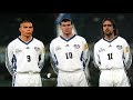 Ronaldo Batistuta And Zidane Teaming Up Vs Italy 1998 Featuring George Weah