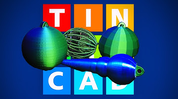 Tinkercad Design and Print Tutorial! Christmas Ornaments! 3D Printable Models!