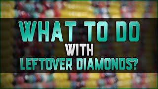 What do I do with leftover diamonds? : r/diamondpainting