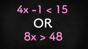 Solving Compound Inequalities with OR - Algebra 1 Unit 5 Lesson 8