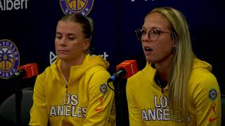 Julie Vanloo And Julie Allemand Talk About Coming Back To The Sparks