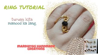 #PAANO GUMAWA NG SING-SING GAMIT ANG COPPER WIRE/ HOW TO MAKE A RING USING A COPPER WIRE? (VLOG#38)