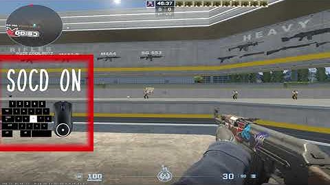 Wooting  SOCD (Snap Tap) ON/OFF Comparison - Counter Strike 2 #wooting #wooting60he