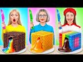 自分 vs おばあちゃんの料理チャレンジ | 面白い食べ物のトリック Multi DO Challenge
