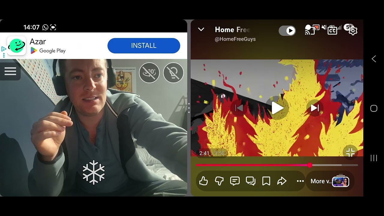 First Reaction to Home Free - Nantucket #acapella